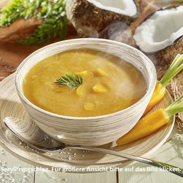 Karotten-Kokos Suppe 300 g